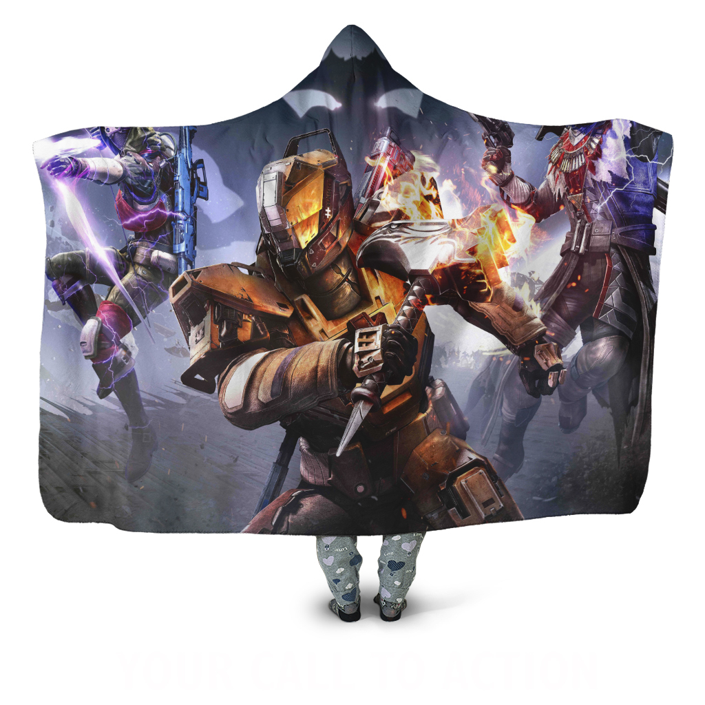 Destiny Game #05756 Fleece Blanket Quilt - Lucksome