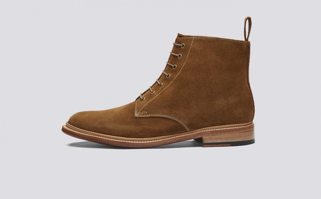 camel colour ankle boots