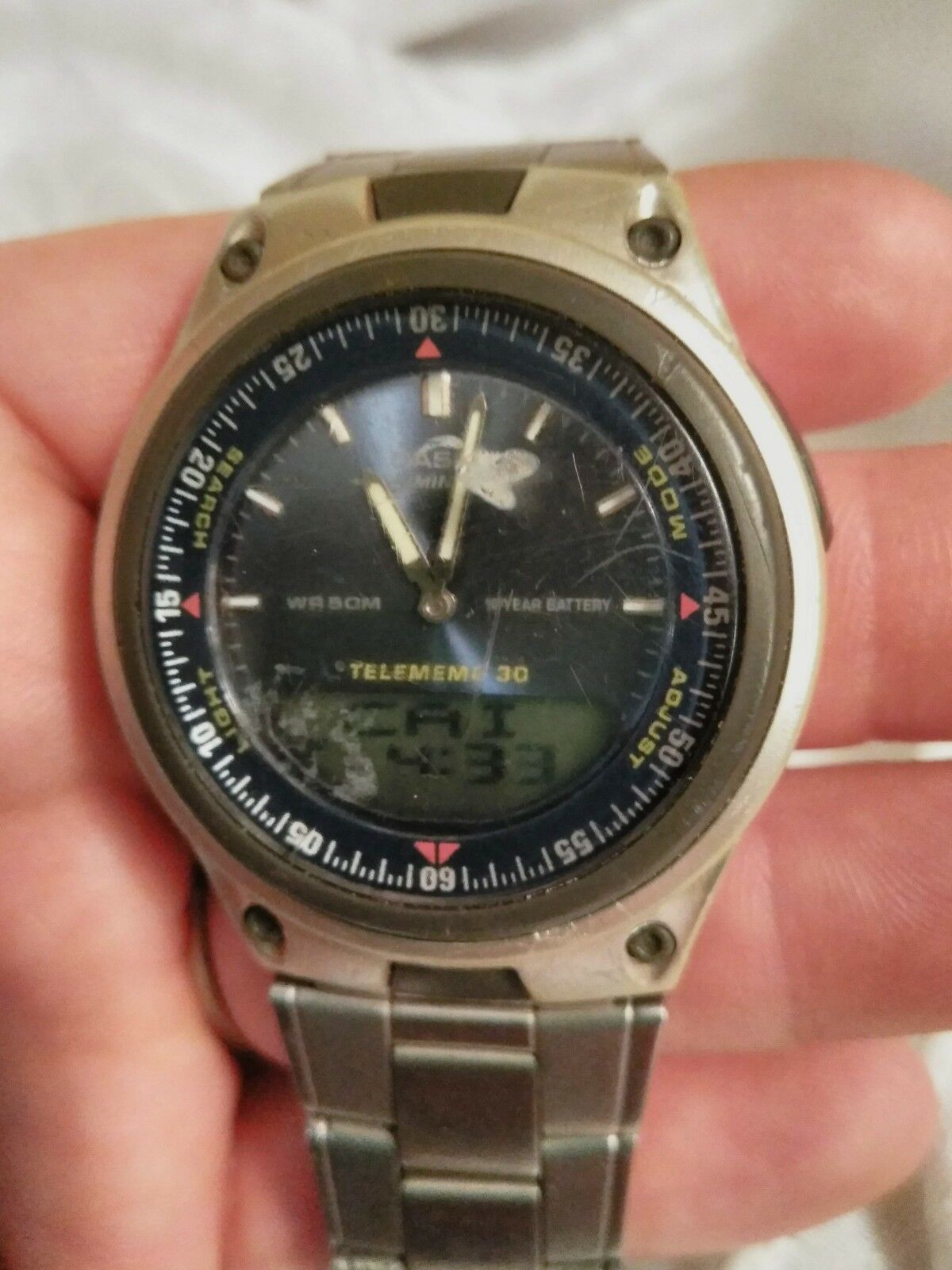 casio telememo 30 world time 3 alarm countdown timer