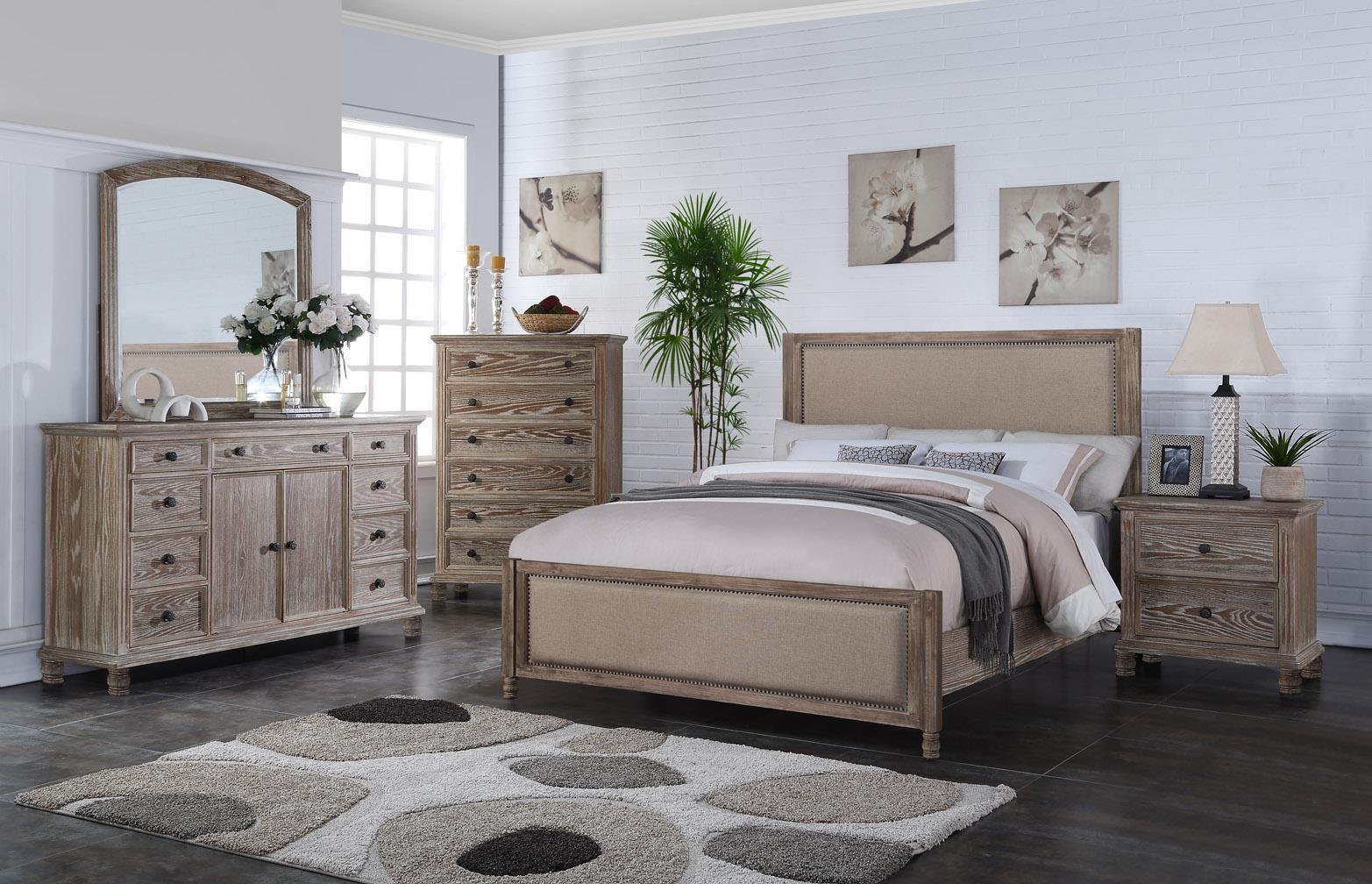 aged oak bedroom furniture