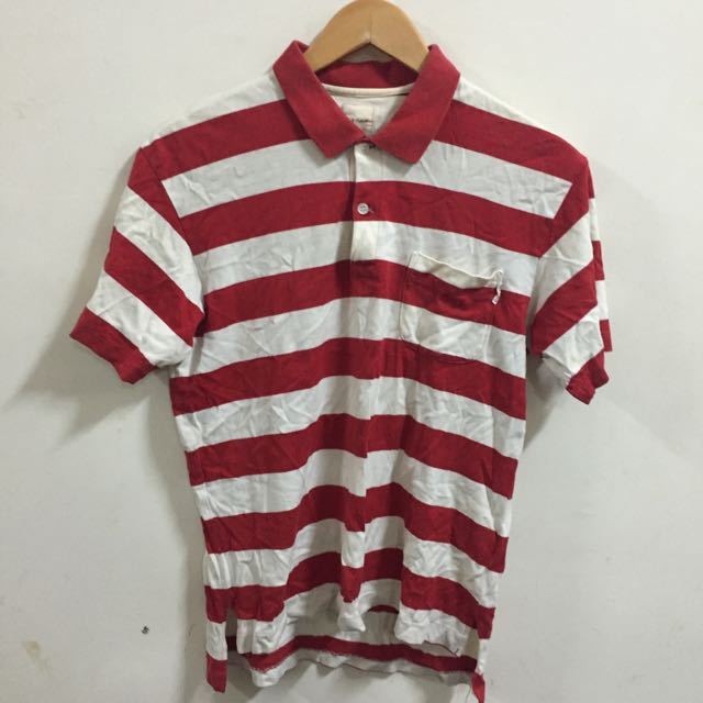 Karl Helmut Red Stripe Shirt Size S - Casual Shirts