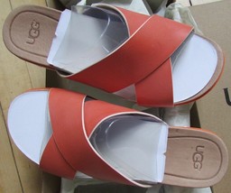 UGG Shoes Kari Slide Sandal Leather Colors Sizes New $120 - $89.99