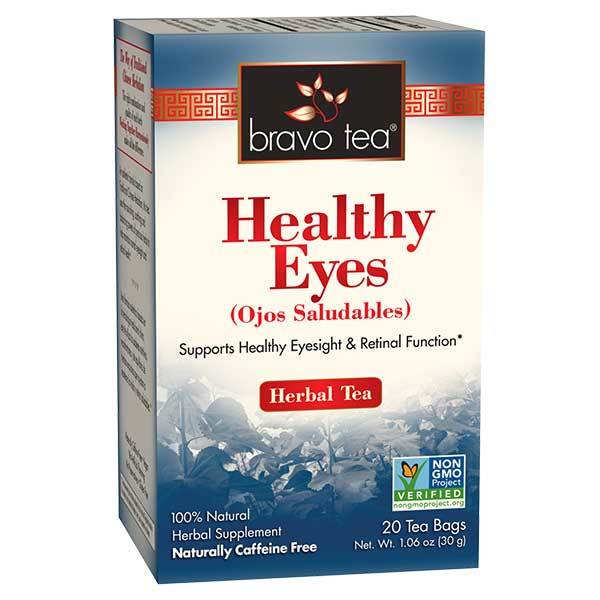 Bravo Herbal Tea Healthy Eyes 20 Tea Bags Eyesight & Retinal Function