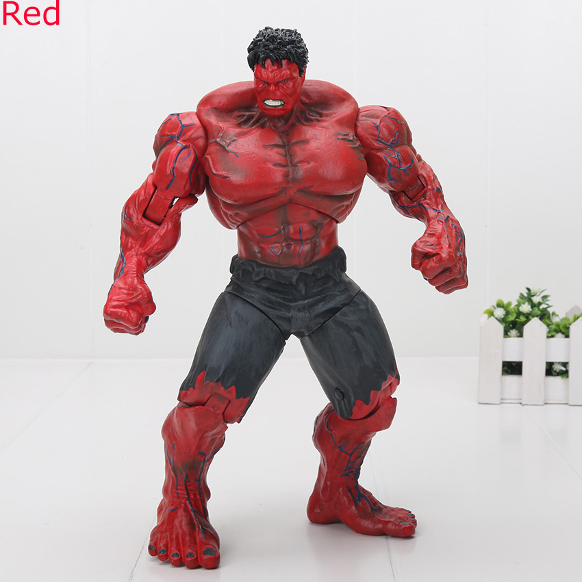 Red/ Blue Hulk Action Figure The Avengers PVC Collectible Model Toy 10