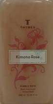 Thymes Bubble Bath Kimono Rose 12.25 FL oz 360 ml - $44.54