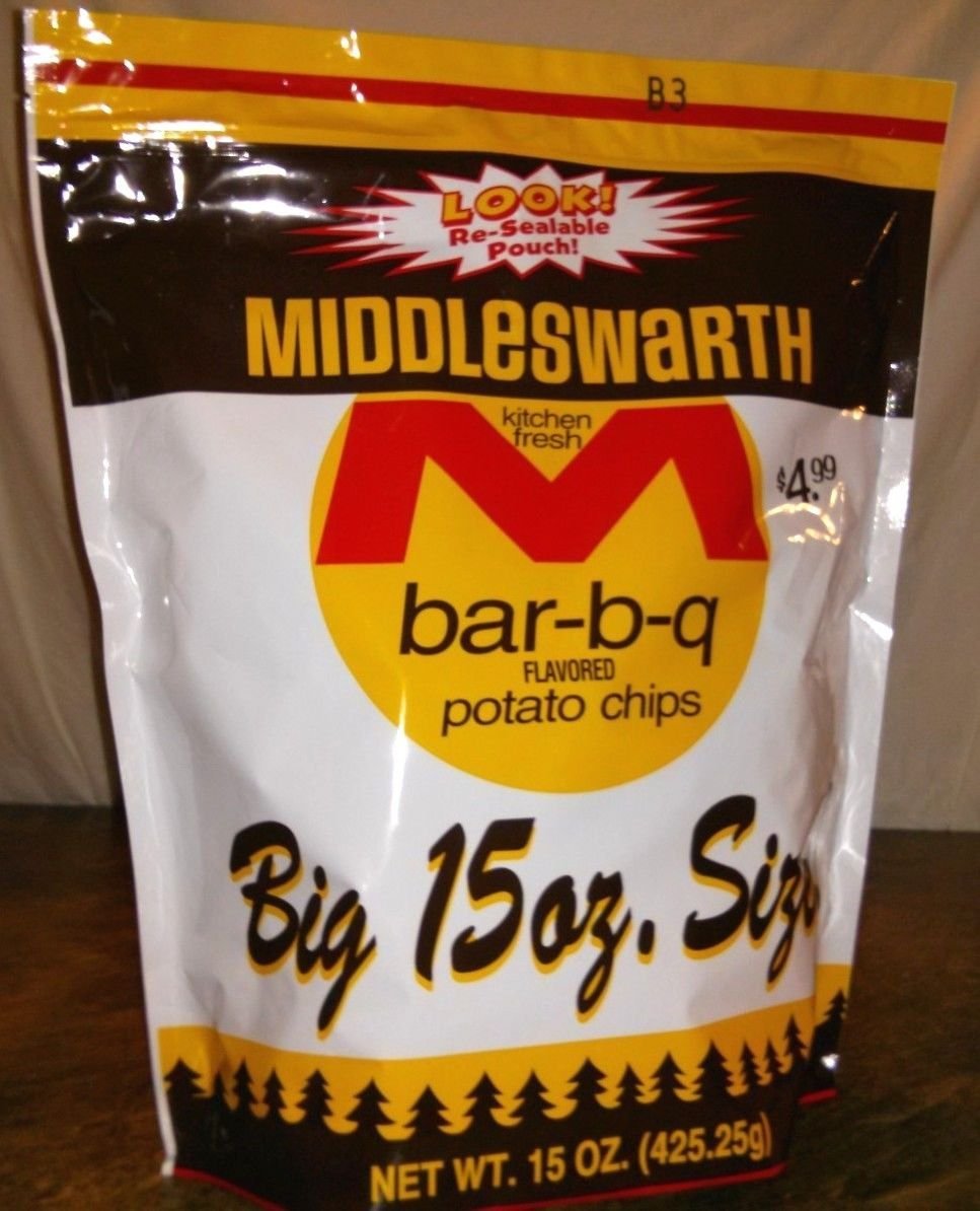 Middleswarth Chips, Bbq, 15-ounce (pack Of 2) - Potato Mashers, Ricers