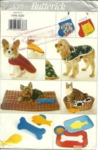 Butterick sewing pattern 377 pet accessories dog cat new uncut  1  thumb200