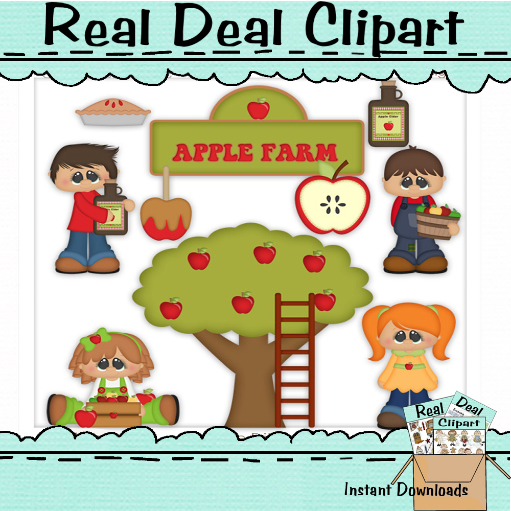 Apple Fritters Clip Art Digital Art