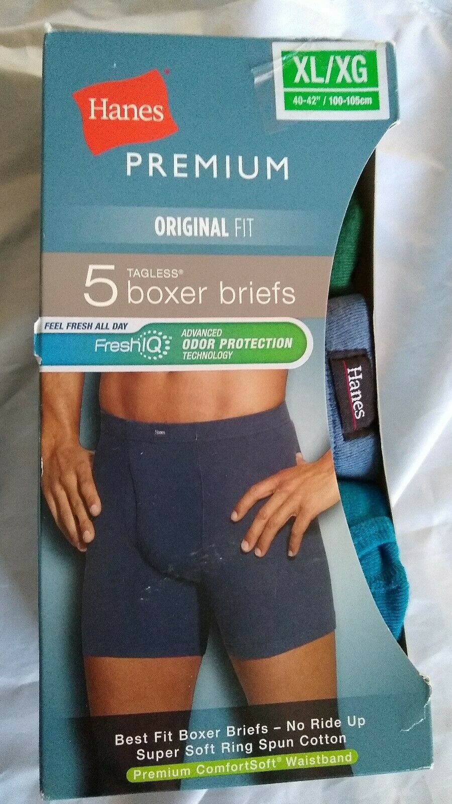 Hanes Boys' Boxer Brief 10-Pack style  L/G 14-16 New sealed 