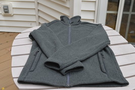 Eddie Bauer Men's Fleece Lined Jacket, Dark Gray Size S - $19.00