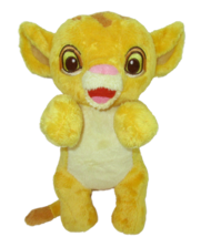 Simba Lion King Baby Plush 11&quot; Disney Babies Yellow Stuffed Animal  - $9.85