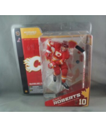 MCFARLANE NHL SERIES 8 GARY ROBERTS CHASE VARIANT CALGARY FLAMES RED JERSEY - $99.00