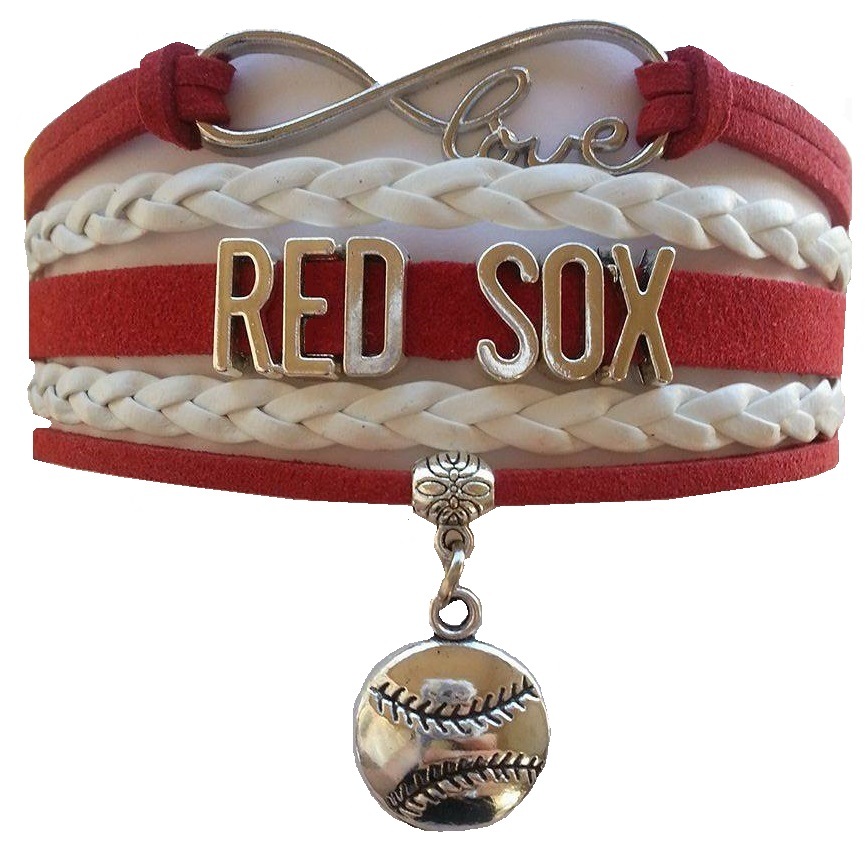 Boston Red Sox Baseball Fan Shop Infinity Bracelet Jewelry - Baseball-MLB