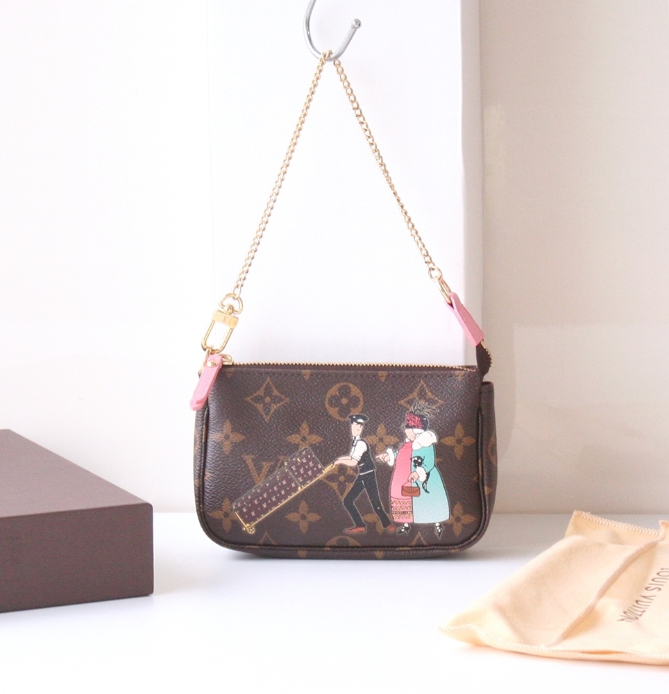 Louis Vuitton Monogram Illustre Mini Pochette Limited Edition - Handbags & Purses