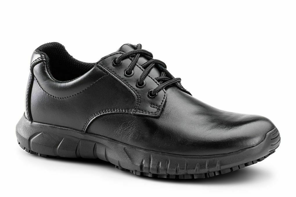 Shoes for Crews Men's Saloon Slip Resistant Lace Up Food Service Shoes ...