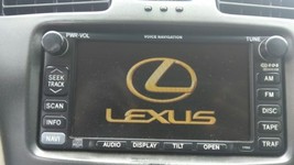 02-03 Lexus ES300 Voice Navigation 86120-33550 Touch Screen Radio *Tested* - $223.69