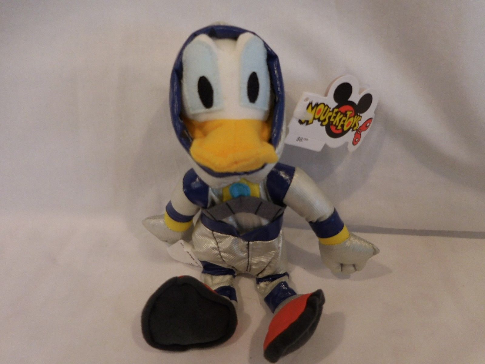 Disney SPACE DONALD DUCK PLUSH BEANIE New w/ Tags RETIRED - $10.22