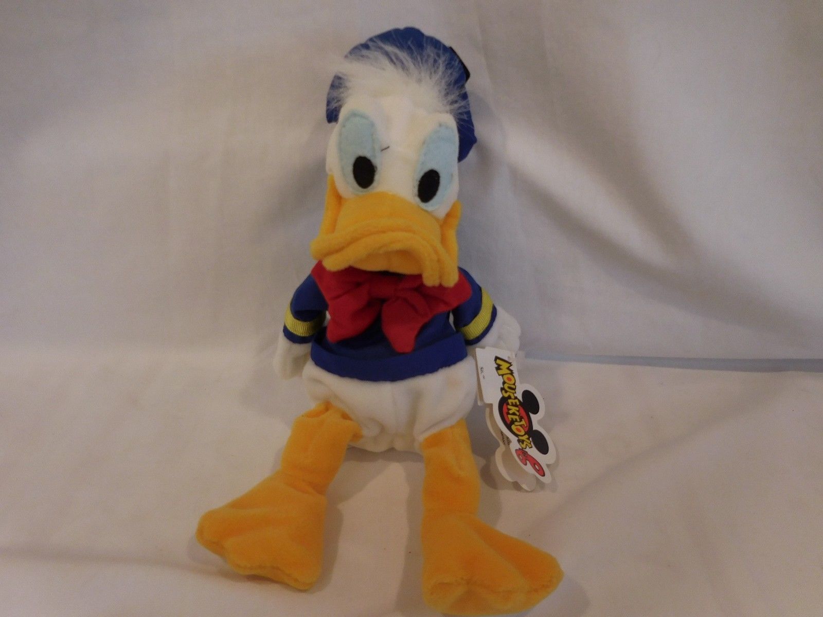 Disney DONALD DUCK PLUSH BEANIE BRAND NEW WITH MOUSEKETOYS TAGS - $9.44