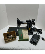 Singer Feather Weight 221 Sewing Machine Vintage 1948 - $675.00