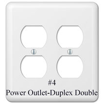 American Teams Light Switch Power Duplex Outlet Wall Cover Plate Home decor image 10