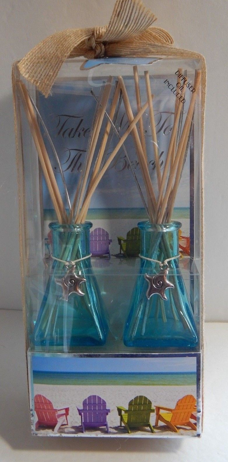 GC Fragrance Tropical Escape Reed Diffuser High Fragrance 2 Pack New