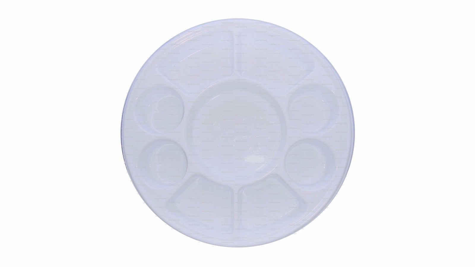 Nine Compartment plastic plate or Plastic Thali 50 Plates - $35.64