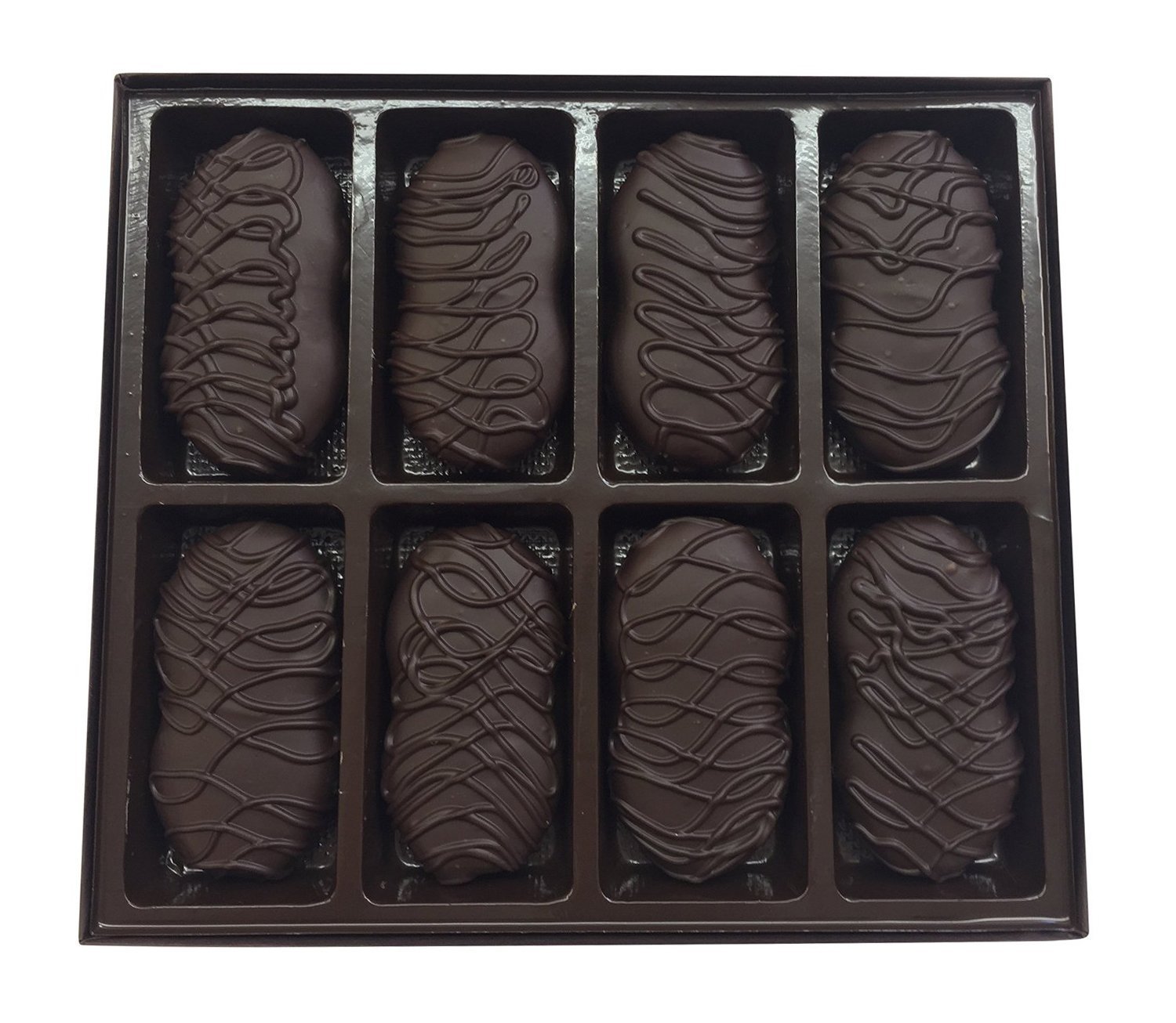 Philadelphia Candies Dark Chocolate Covered Nutter Butter Cookies, 8-ounce Gift