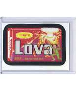2014 WACKY PACKAGES CHROME SERIES 1 "LOVA SOAP" #103 REFRACTOR CARD - £0.80 GBP