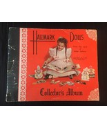Vintage 40s Hallmark Dolls Collector Album with 7 Original Dolls - $40.00