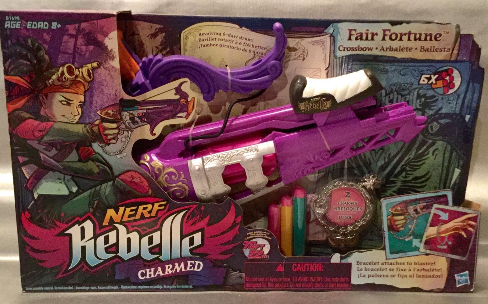 nerf rebelle charmed fair fortune crossbow