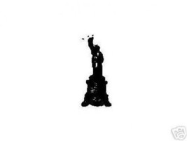 Statue Of Liberty  rubber stamp Patriotic 4th of July + - $13.85