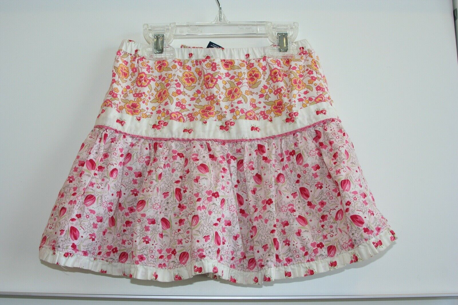 Primary image for GapKids Girls XS 4-5 Floral Tiered Skirt with lining