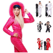 Male Female Overall One Piece Ski Suit Tracksuit Snow Nylon Winter Hot P... - $220.00