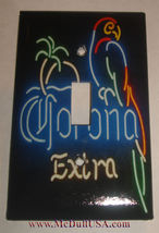 Corona Extra Beer neon Logo Light Switch Outlet Wall Cover Plate Home decor image 4