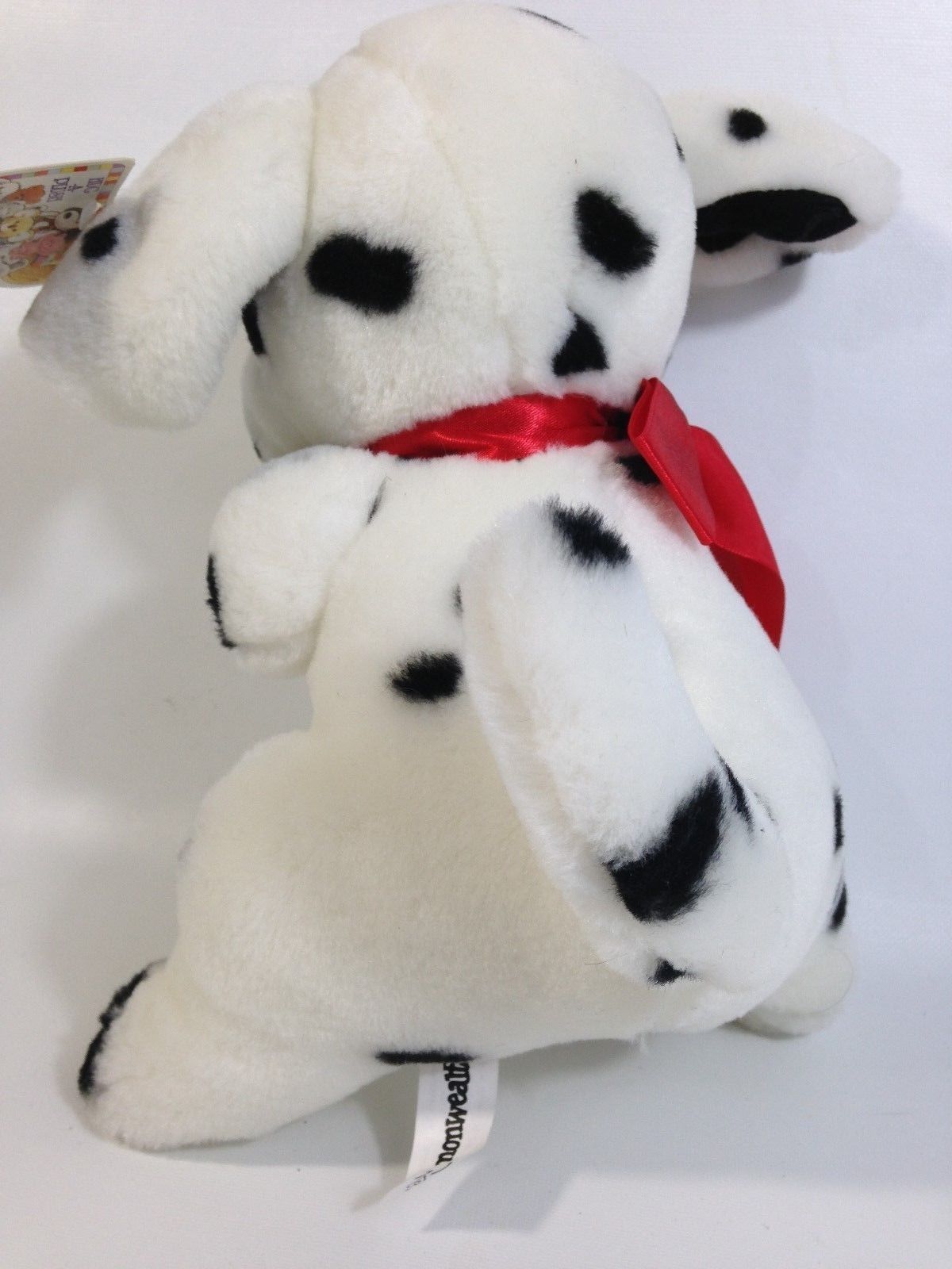 plush dalmatian fire dog