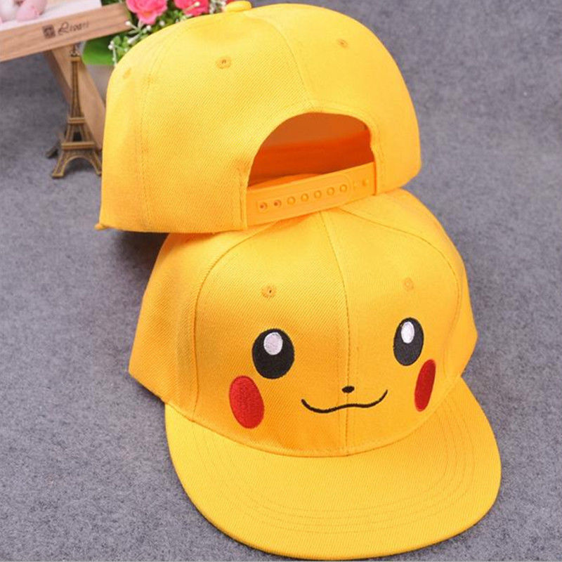 Pokemon Pikachu Kids Children Boy Girl Adjustable Baseball Cap Sun Hat cml Hats