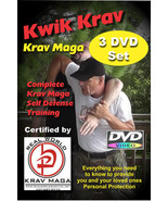 &quot;KRAV MAGA 6 DVD Set&quot; Kwik Krav-Power Punches-Krav Conditioning- &amp; Worko... - $65.27