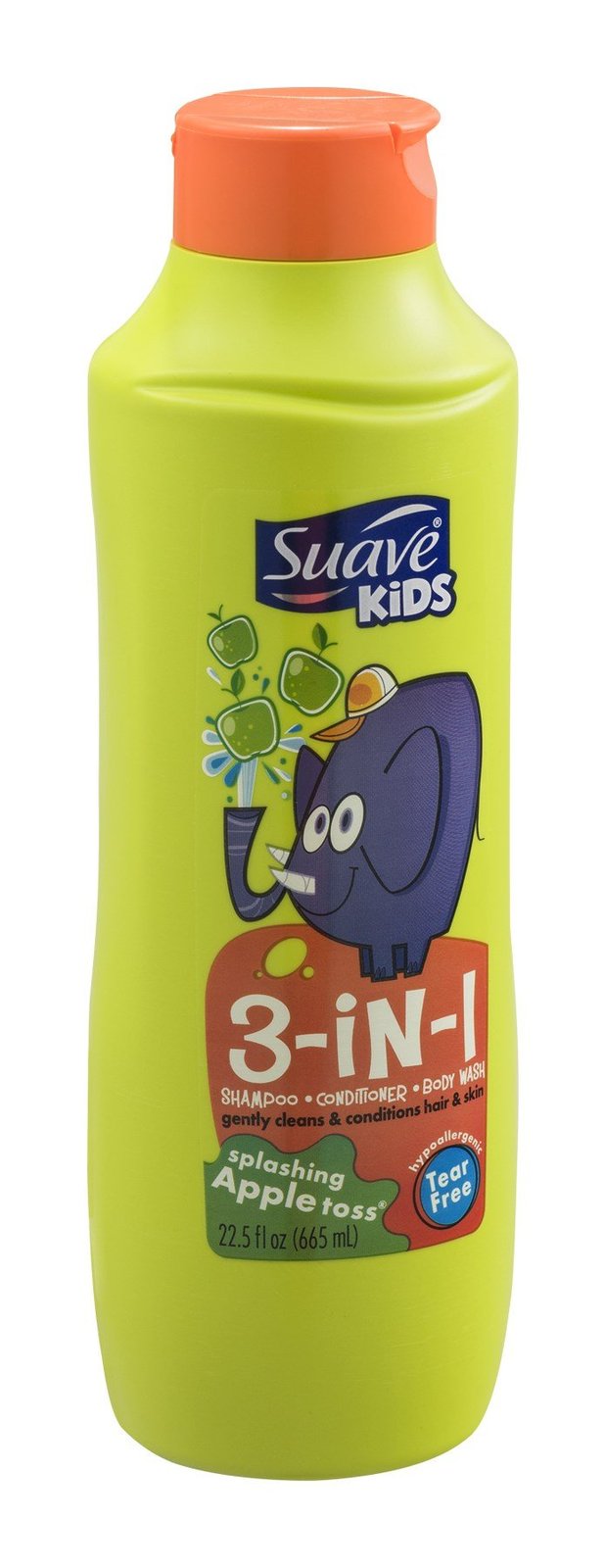 Suave Kids 3-in-1 Shampoo, Conditioner & Body Wash, Splashing Apple ...