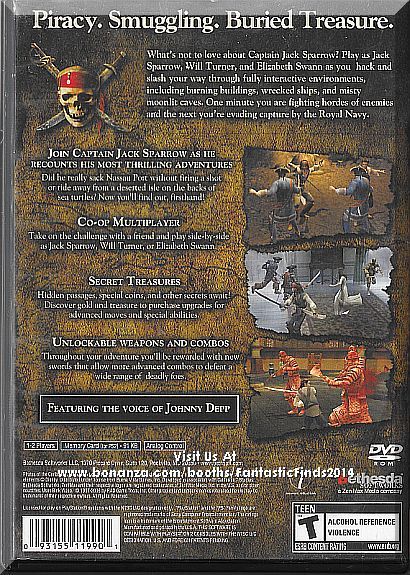 PS2 - Pirates Of The Caribbean: The Legend Of Jack Sparrow ...