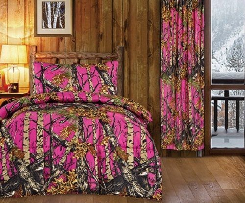 9 Pc Hot Pink Camo Bedding Twin Sets And 21 Similar Items