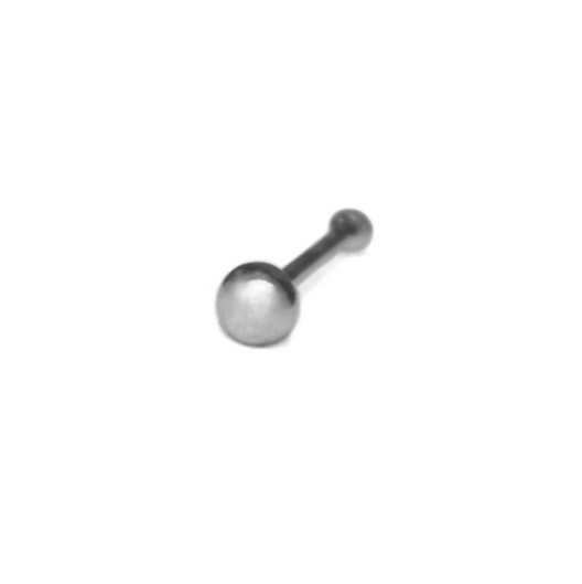 Silver Ball Nose Stud, 925 Sterling Silver Jewelry, Tiny Ball Nose Pin Stud