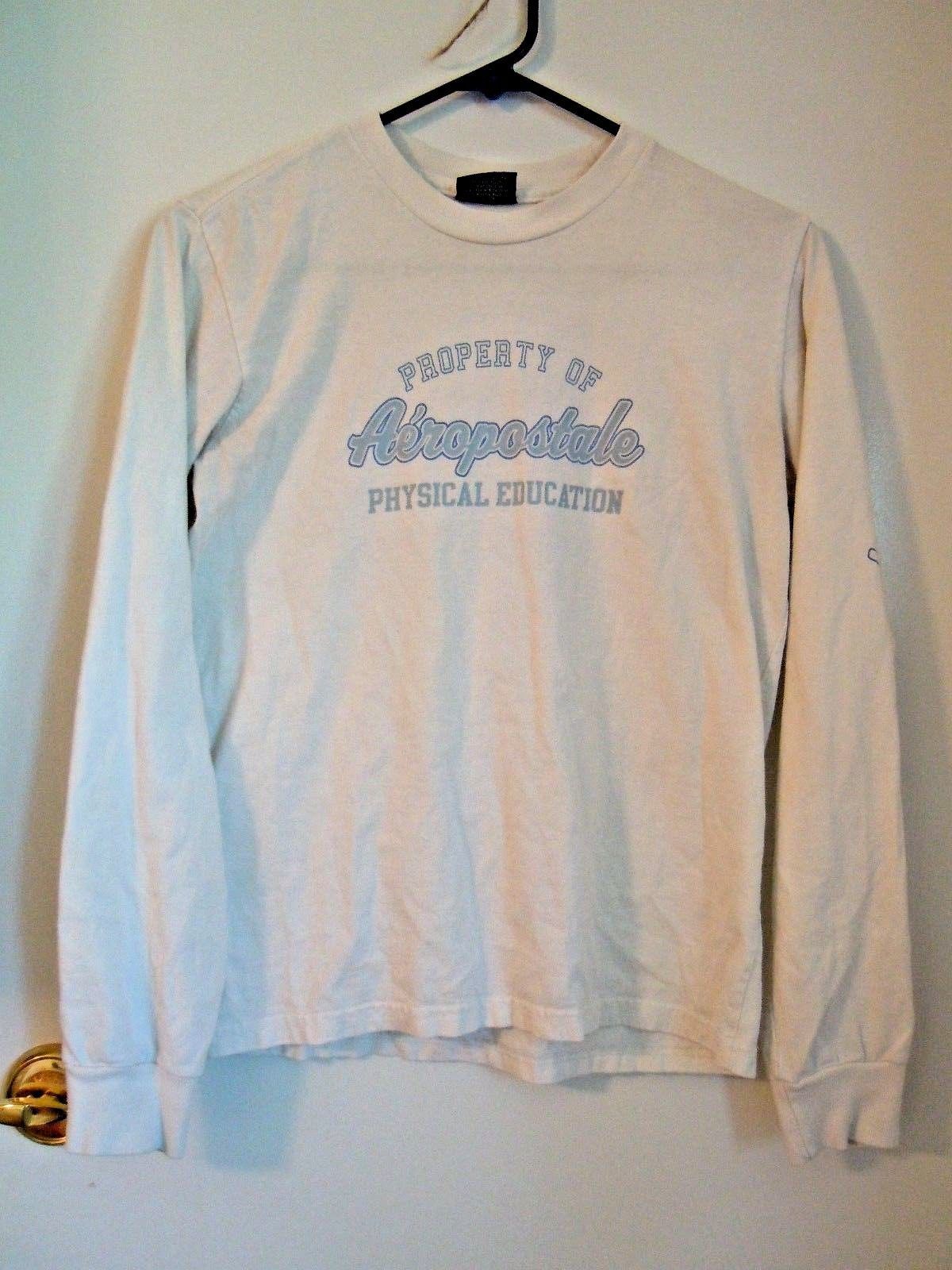 Aeropostale Womens Rhinestone Logo Embellished T-Shirt