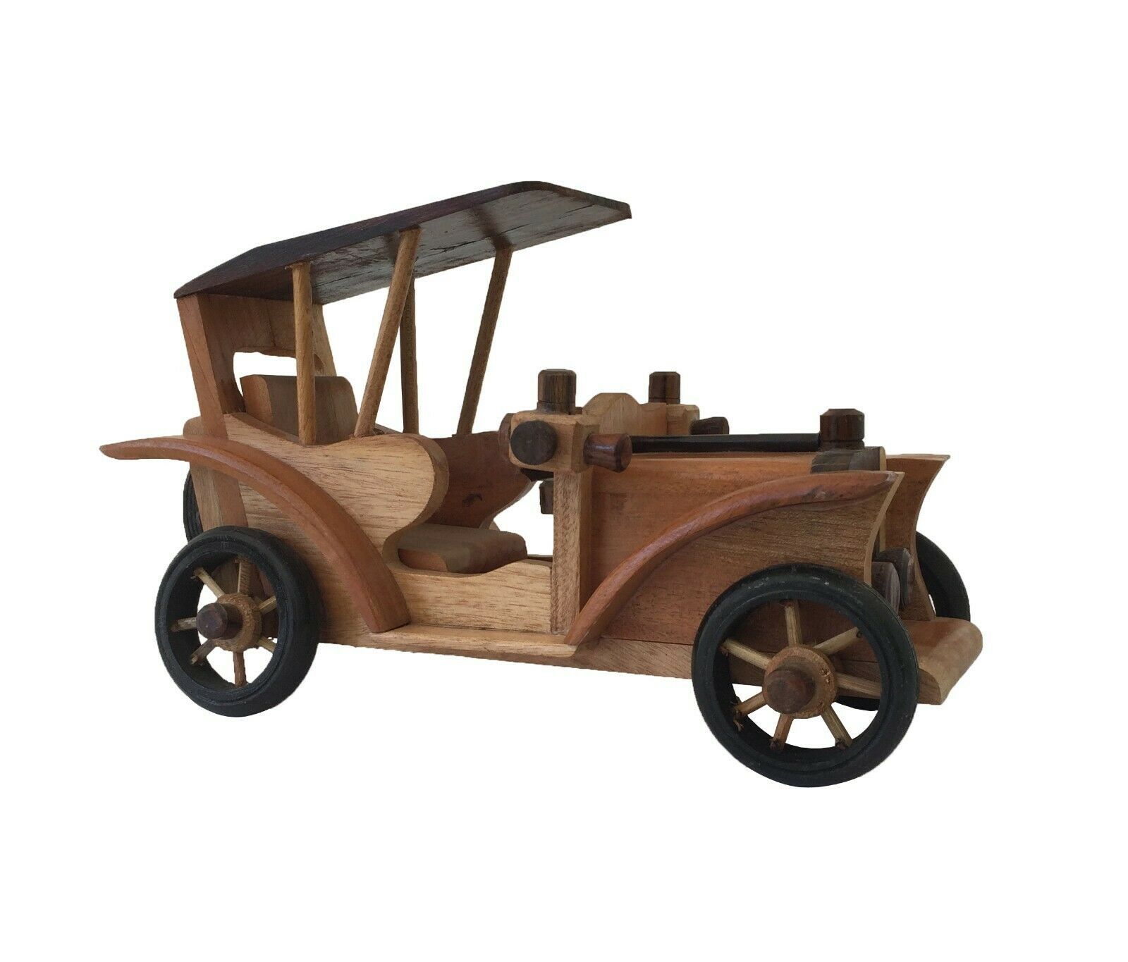 antique wooden car