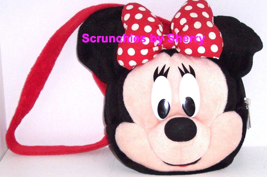 minnie mouse plush purse