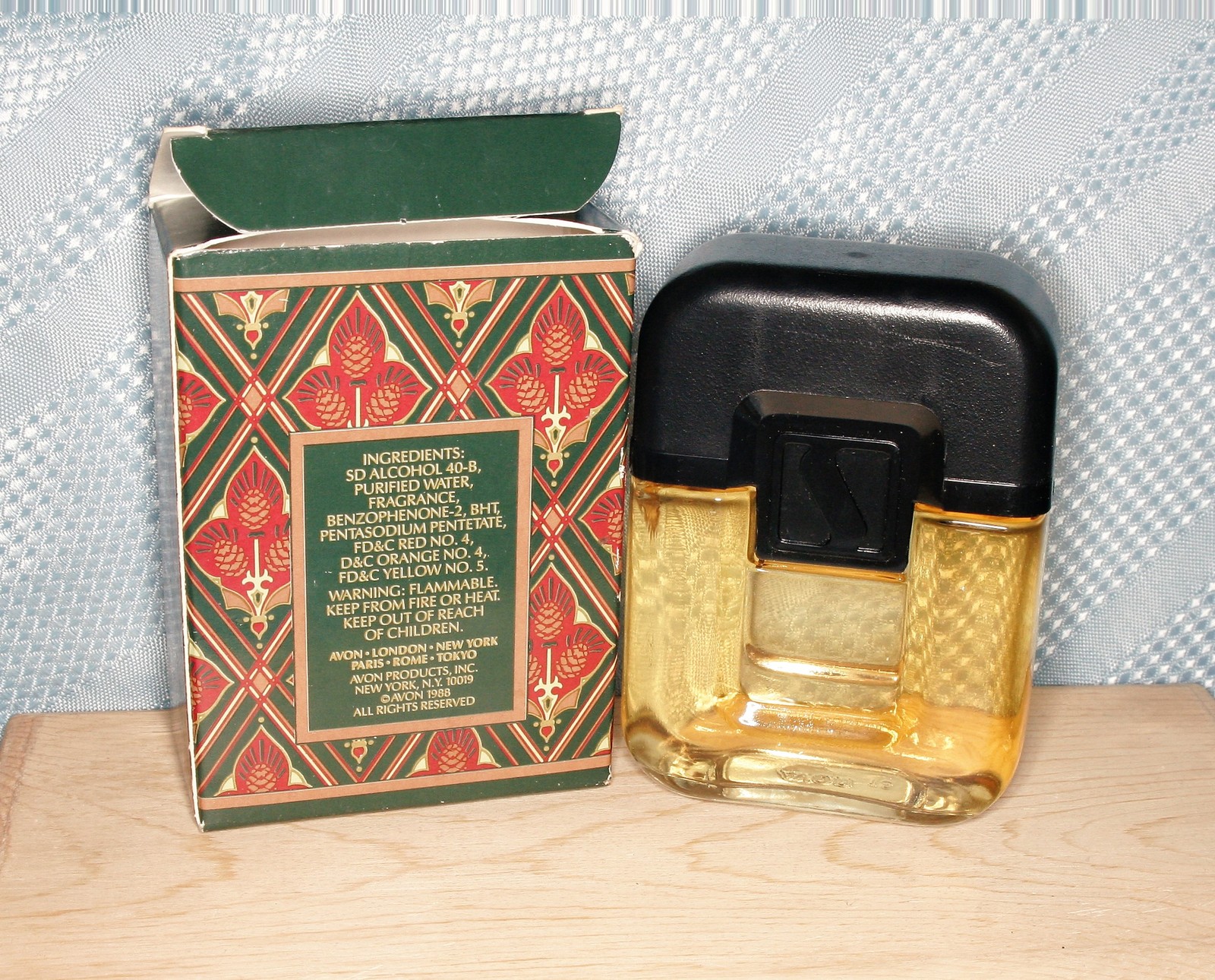 Avon Gentlemen's Club Black Suede Cologne for Men 4 fl oz Fragrances