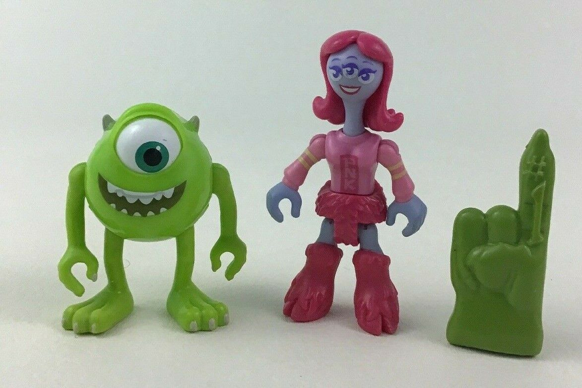 Imaginext Monsters University Mike PNK Toy Figures 3pc Lot Fisher Price ...