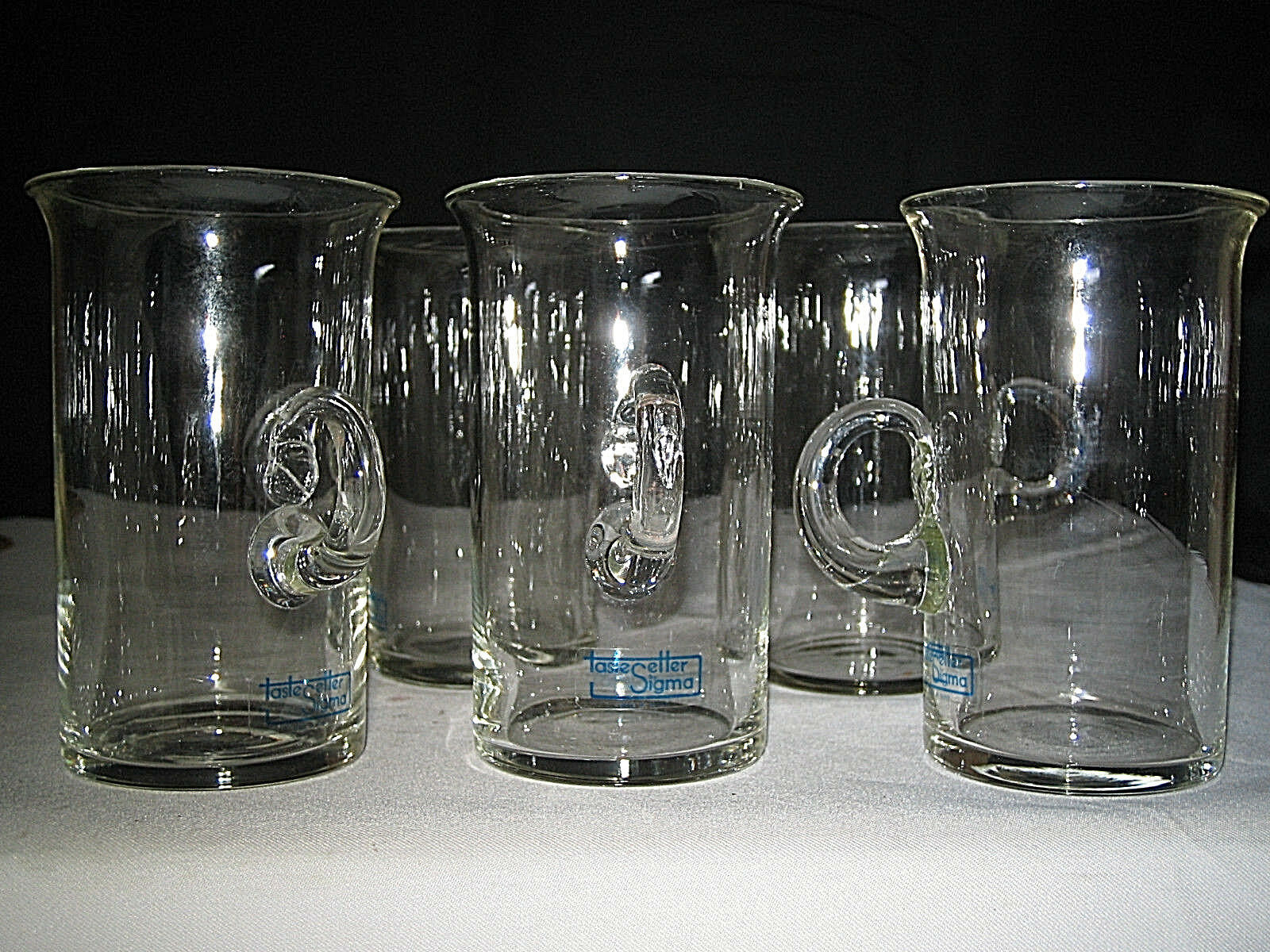 Primary image for 5 TASTER SETTER SIGMA IRISH COFFEE MUGS CUPS NEVER USED W/ FACTORY LABELS