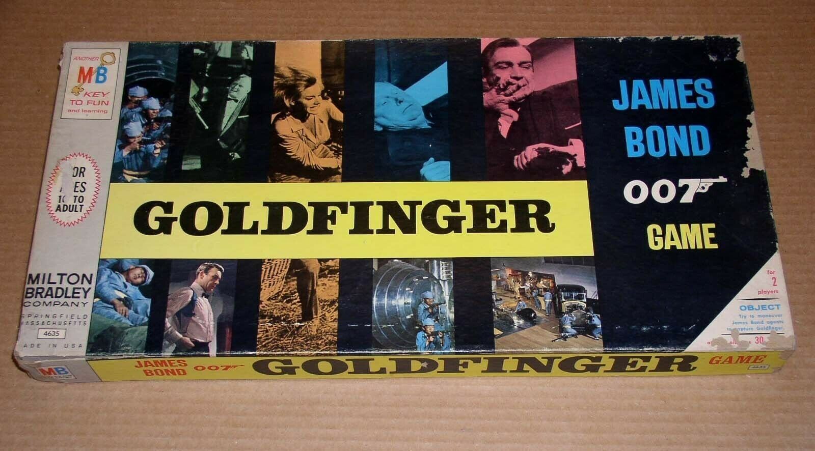 Goldfinger James Bond 007 Board Game Vintage and 11 similar items