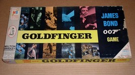 Goldfinger James Bond 007 Board Game Vintage 1966 Milton Bradley - $99.99