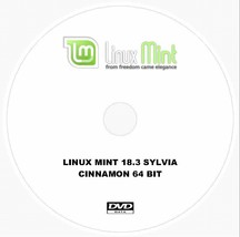 Linux Mint 18.3 Sylvia Cinnamon 32 & 64 Bit Live/Bootable Install Disc - $5.89+